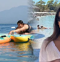 Fethiye'de yoga suya taşındı: Bu kez board üzerinde