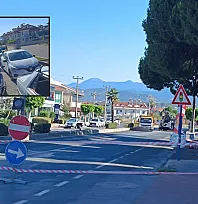 Fethiye'de yol onarımı trafiği etkiledi: Kavşakta araç kuyruğu oluştu