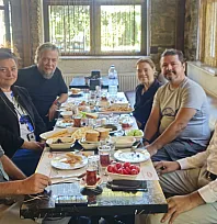 Fethiye'den Batum'a motosikletle giden grup, dönüş yolunda Safranbolu'yu ziyaret etti