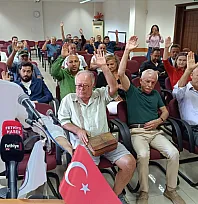 Fethiye Emlakçılar Derneği'nde Serdar Oğuz güven tazeledi
