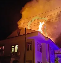 Fethiye Foça Mahallesi'nde ev yangını