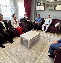 Fethiye Kaymakamı Akkaya'dan Gazi Mustafa Kebapçı'ya Ziyaret