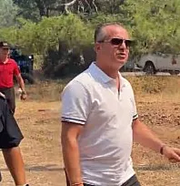 Fethiye Kaymakamı Fatih Akkaya yeniden yangın bölgesinde