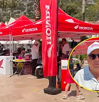 Fethiye Kıvrak Motor Ailesi Honda PCX'i Kaş'ta motosiklet tutkunlarıyla buluşturdu