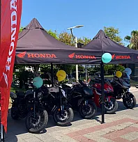 Fethiye Kıvrak Motor Honda motosiklet sergisi bugün başlıyor