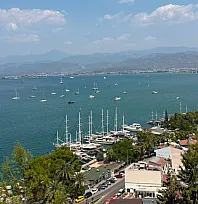 Fethiye Körfezi'nde Kartpostallık Görüntü