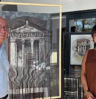 Fethiye Kültür Evi'nde 'Kaybolmak İçin Haritalar' Sergisi Sanatseverlerle Buluştu