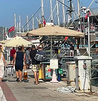 Fethiye Marina'da 12 Adalar turlarına yoğun ilgi