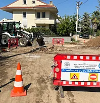 Fethiye Menteşeoğlu'nda drenaj çalışmaları devam ediyor