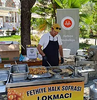 Fethiye Merkez Yeni Camii'nde şehitler için lokma hayrı gerçekleştirildi