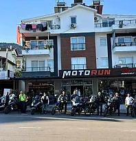 Fethiye Motorun ve Voyn Motosiklet Kulübü Çökertme yolunda