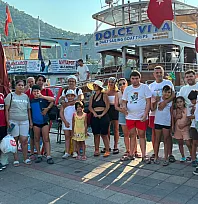 Fethiye Otizm Derneği'nden anlamlı etkinlik: 50 kişi mehtap turunda