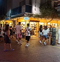 Fethiye Paspatur Çarşısı'nda Akşam Hareketliliği