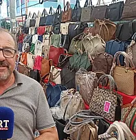 Fethiye Salı Pazarı esnafı: 'Çanta satışları geçen yıla göre yüzde 50 düştü'