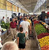 Fethiye Salı Pazarı'nda fiyatlar
