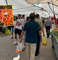 Fethiye Salı Pazarı'nda haftanın meyve ve sebze fiyatları