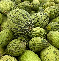 Fethiye Salı Pazarı'nda turşuluk kelek tezgahlarda