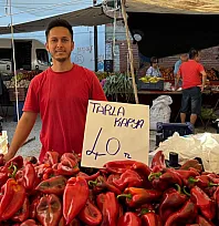 Fethiye semt pazarlarında kış hazırlığı telaşı