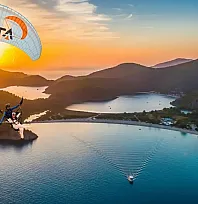 Fethiye Yamaç Paraşütü ile Babadağ'dan Ölüdeniz'e Eşsiz Bir Uçuş Deneyimi