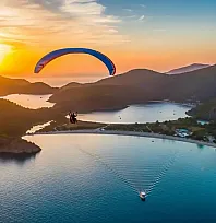 Fethiye Yamaç Paraşütü ile Babadağ'dan Ölüdeniz'e Eşsiz Bir Uçuş Deneyimi