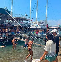 Fethiye Yassıca Adaları yaz sezonunda mavi yolculuğun vazgeçilmez durağı