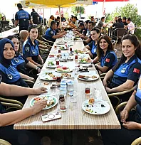 Fethiye zabıtası Zabıta Haftası'nda Akmaz'da buluştu