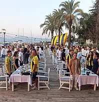 Fethiyeli Fenerbahçeliler 19.07 ruhunu tek yürek kutladı
