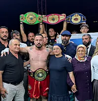 Fethiyeli Kubilay Alcu WBA Asia Middle East Kemeri'nin sahibi oldu