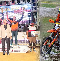 Fethiyeli Ümit Kaya, Türkiye SKIL Enduro Şampiyonası'nda Üçüncü Oldu