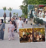 Gündüzü başka, gecesi başka: Fethiye'de yaz kalabalığı