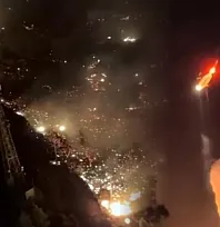 İlk yerli yangın söndürme helikopteri 'Nefes' alevlere nefes aldırmadı