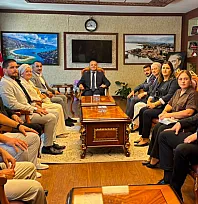 İlk Ziyaret Kaymakam Akkaya'ya
