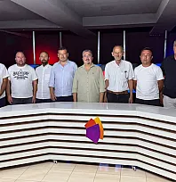 İMEAK DTO Fethiye Başkan Adayı Mehmet Eskici'den '4'lü Masa'ya ziyaret