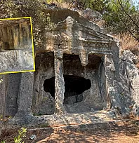 İnlice'nin Kayalara Kazınan Tarihi: Daedala Kral Kaya Mezarı Yüzyıllara Meydan Okuyor