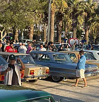 İstanbul Klasik Otomobilciler Derneği Bodrum'da sezona veda konvoyu düzenledi