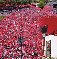 İYİ Parti Muğla teşkilatından Ankara Tandoğan mitingine güçlü katılım