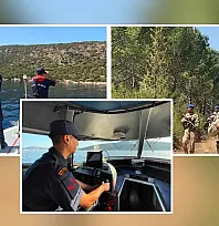 Kahraman Jandarma, Emniyet ve Sahil Güvenlik Muğla'da Yeşil Vatan Nöbetinde