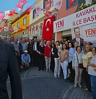 Kavaklıdere'de Yeni Parti İlçe Başkanlığı törenle açıldı