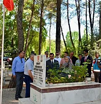 Köyceğiz'de şehitler için duada bulunuldu