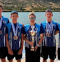 Köyceğiz SEM sporcuları Durgunsu Kano Genç Erkekler Türkiye Şampiyonu oldu