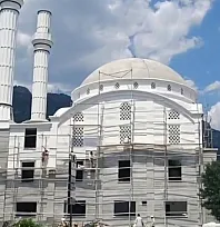 Köyceğiz Zeytinalanı Merkez Camii inşaatı hızla yükseliyor