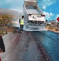 Kozağaç-Kavaklıdere yolunda 16 kilometrelik yenileme çalışması tamamlandı