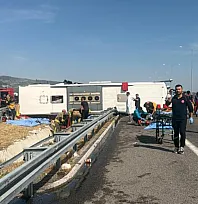 Manisa'daki Feci Kazada Yaralı Sayısı 27'ye Yükseldi