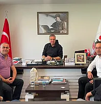 Manisalılar Derneği'nden Büyükşehir Gazeteciler Cemiyeti'ne Ziyaret
