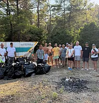 Marmaris Çamurlubük ve İnbükü'nde temizlik seferberliği