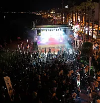 Marmaris, hafta sonu müziğe doydu