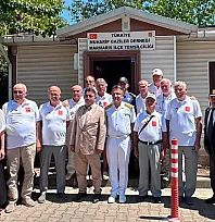 Marmaris Kaymakamı Kaya Kıbrıs Barış Harekatı'nın yıl dönümünde gazileri ziyaret etti