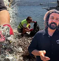 Marmaris kıyılarına vuran mikroplastikler çevrecileri harekete geçirdi