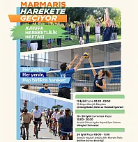 Marmaris'te Avrupa Hareketlilik Haftası etkinlikleri başlıyor