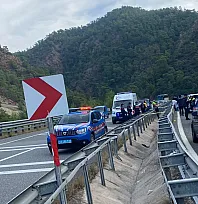 Marmaris'te devrilen motosikletin sürücüsü hayatını kaybetti
